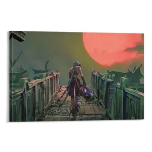 Arcane Jinx Animated Movie Poster, Canvas Prints, Wall Art, Home Decor, Aesthetic Poster for Living Room . Poster Canvas Wall Art For Bedroom Decor Bar Office Room Decor Gift