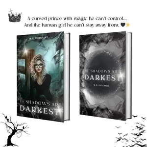 The Shadows are Darkest  by M. R. Pritchard Slowburn vampire book gothic fiction paranormal romance new fantasy Novel Cursed Prince