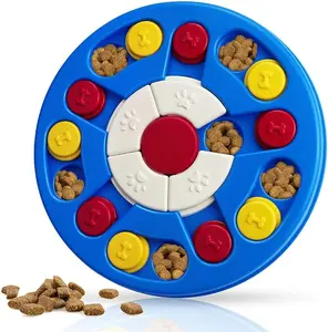 Joansan Feeder Food-Grade Interactive Puzzle Toy - Mentally Stimulating Treat Dispenser, Sequential Skills Builder, Portable Indoor Accessory for Large Dogs