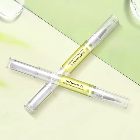 Organic Fast-Absorbing Unisex Cosmetic Liquid Nail Growth Oil - Fragrance-Infused, Moisture-Rich Nourishing Blend with Olive, Jojoba & Avocado Extracts, Professional Manicure Treatment That Enhances Strength for Brighter Nails