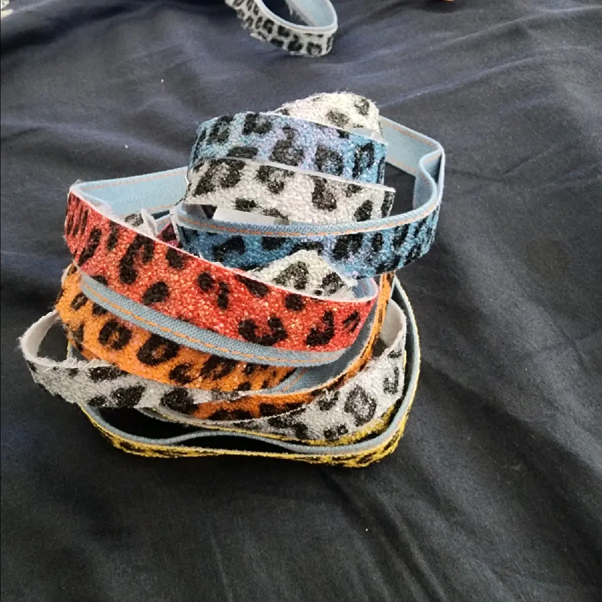cheetah print bracelet or toddler choker Female Male Birthday Daily Fabric