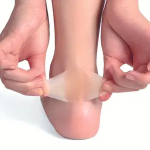 16 Transparent Invisible Anti-Friction Pads, Thick Toe Gel Pads, Heel Gel Pads, Waterproof Foot Protection, Comfortable Foot Care