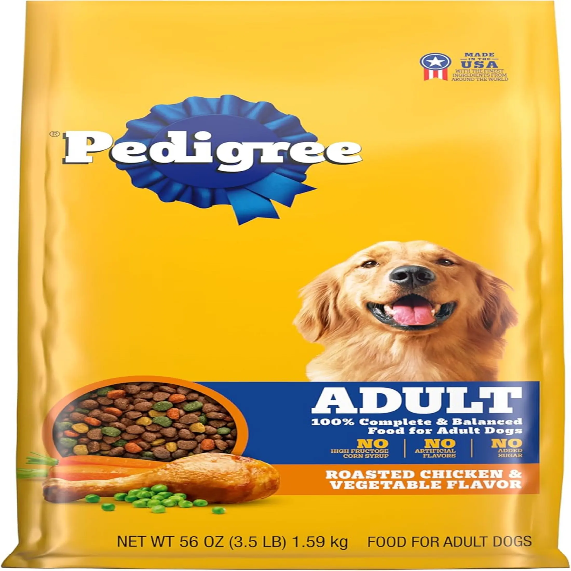 Complete Nutrition Adult Dry Dog Food, Roasted Chicken & Vegetable Flavor, 3.5 lb. Bag