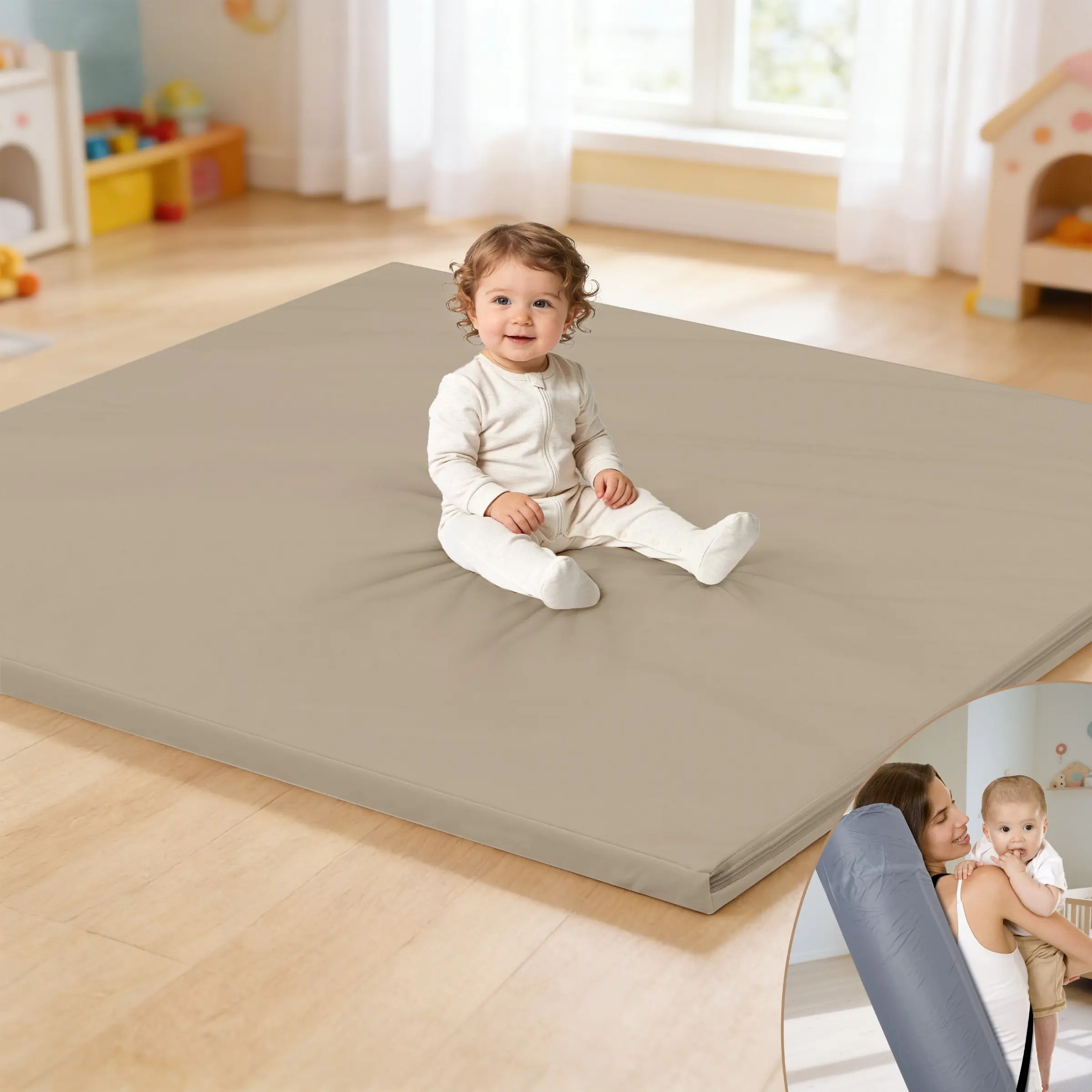 foam floor mats thick padded play mat