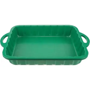23.5"  Oil Drain Pan - Heavy Leakproof Oil Collector Pan, Plastic Large Transmission Drain Pan, Changing Oil Pans for   Engine, Transmission, Fluid Change(Green)