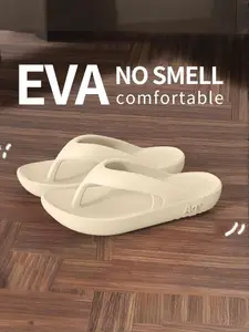 Unisex Eva Anti-Slip Slippers for Home & Outdoor, Casual Plain Color Design, Comfortable and Durable, Eva Slide Sandal, Perfect for Men and Women