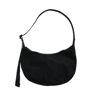 Medium Nylon Crescent Bag purse