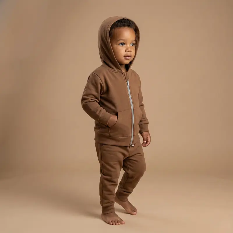 Organic Cotton Full-Zip Tracksuit
