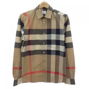 Pre-owned BURBERRY Cotton Small Leather Goods 8010213 Check Shirt