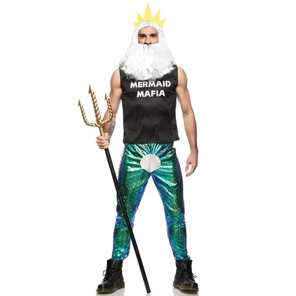 Men's Mermaid Mafia Costume