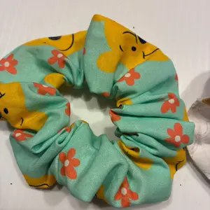 Honey Bear  Hair Scrunchie