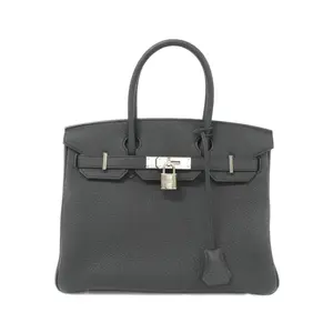 Pre-owned HERMÈS Calfskin Shoulder Bags Hermes Birkin30 Togo