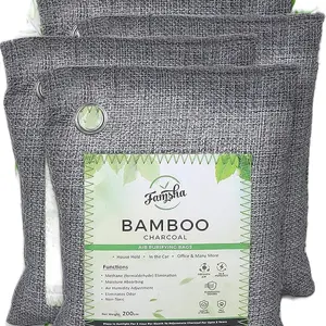 Bamboo Charcoal Air Purifying Bags 200mg Linen