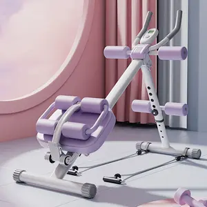 Household abdominal device, lazy abdominal machine, exercise abdominal muscles, body sculpting, folding training, waist device, abdominal curling machine tummy exercise equipment chest trainer gym  swing  machine abs equipment