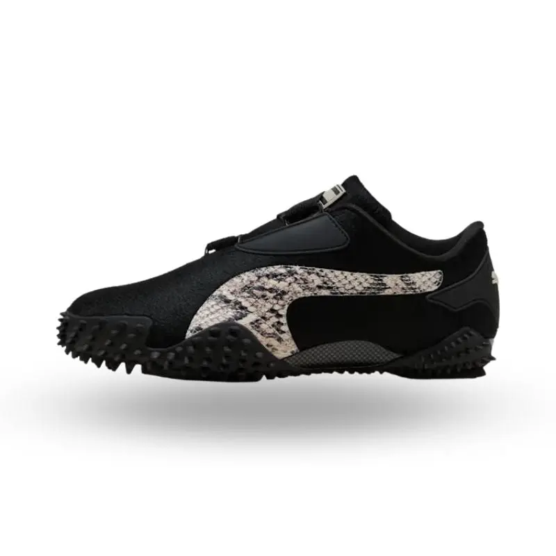 Puma A$AP Rocky X Mostro OG Men's Pony Hair Sneakers, Casual Round Toe Low Top with an Iconic Spiked Sole and Laces, Streetwear