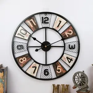 Statement Rustic Wall Clock