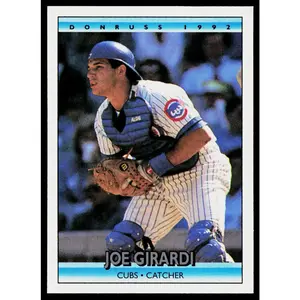 Joe Girardi 1992 Donruss #175 Chicago Cubs