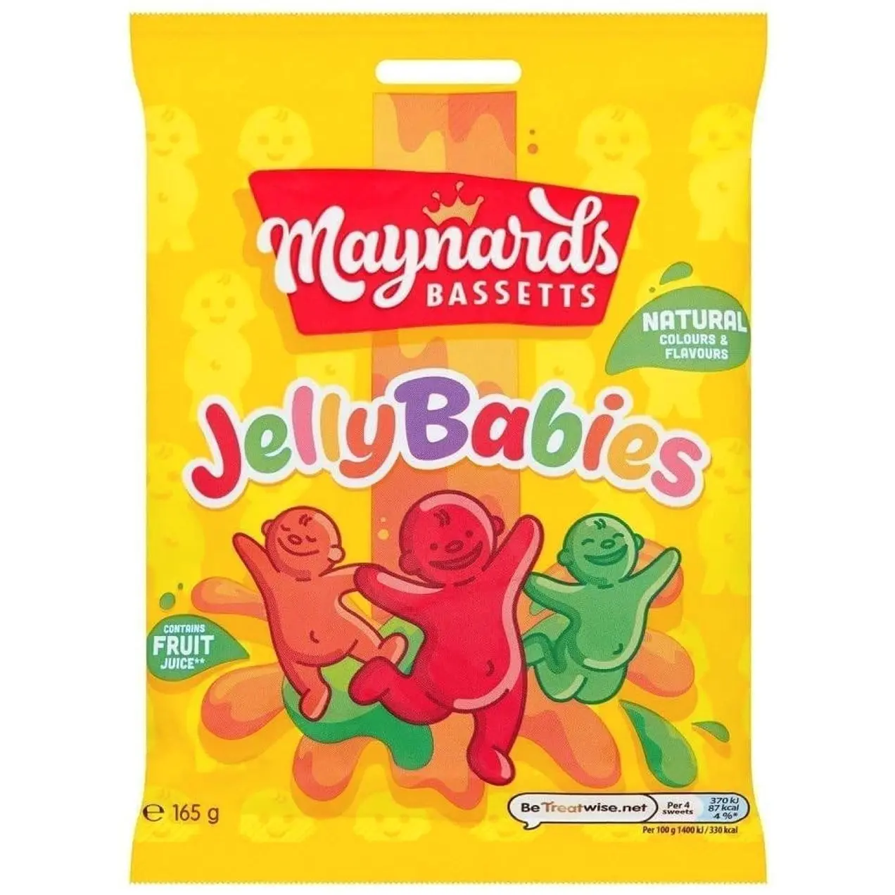 Bassetts Jelly Babies 165g (Pack of 4)