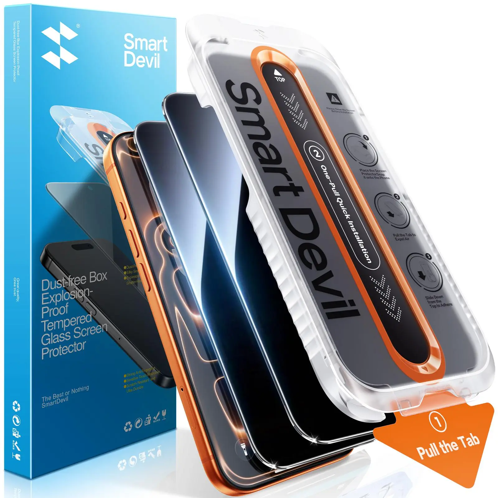 28° Privacy - No Border(2pcs)