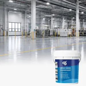 Shengwei Epoxy Floor Paint Kit – Waterproof Self-Leveling Non-Slip Garage & Concrete Floor Coating, Heavy Duty Scratch Resistant Finish High Gloss Sealant