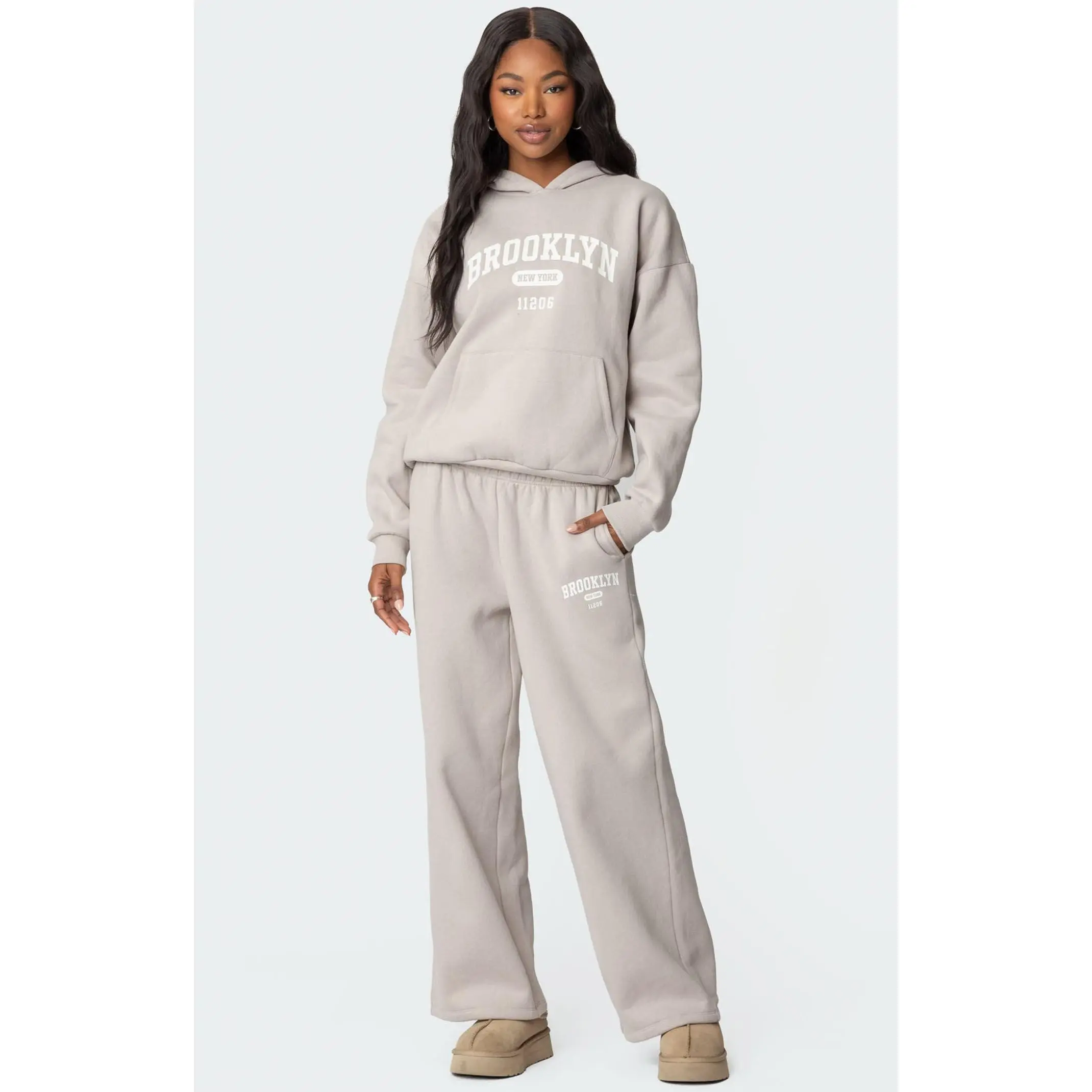 Edikted Women's Brooklyn NY Sweatpants