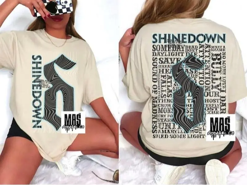 Shinedown Music Shirt: Gildan Soft Style Top