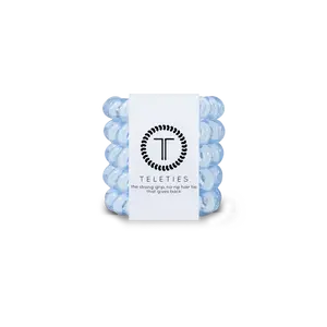 Teleties Tiny - The Strong Grip No Rip Hair Tie That Gives Back - Sized Mini Version