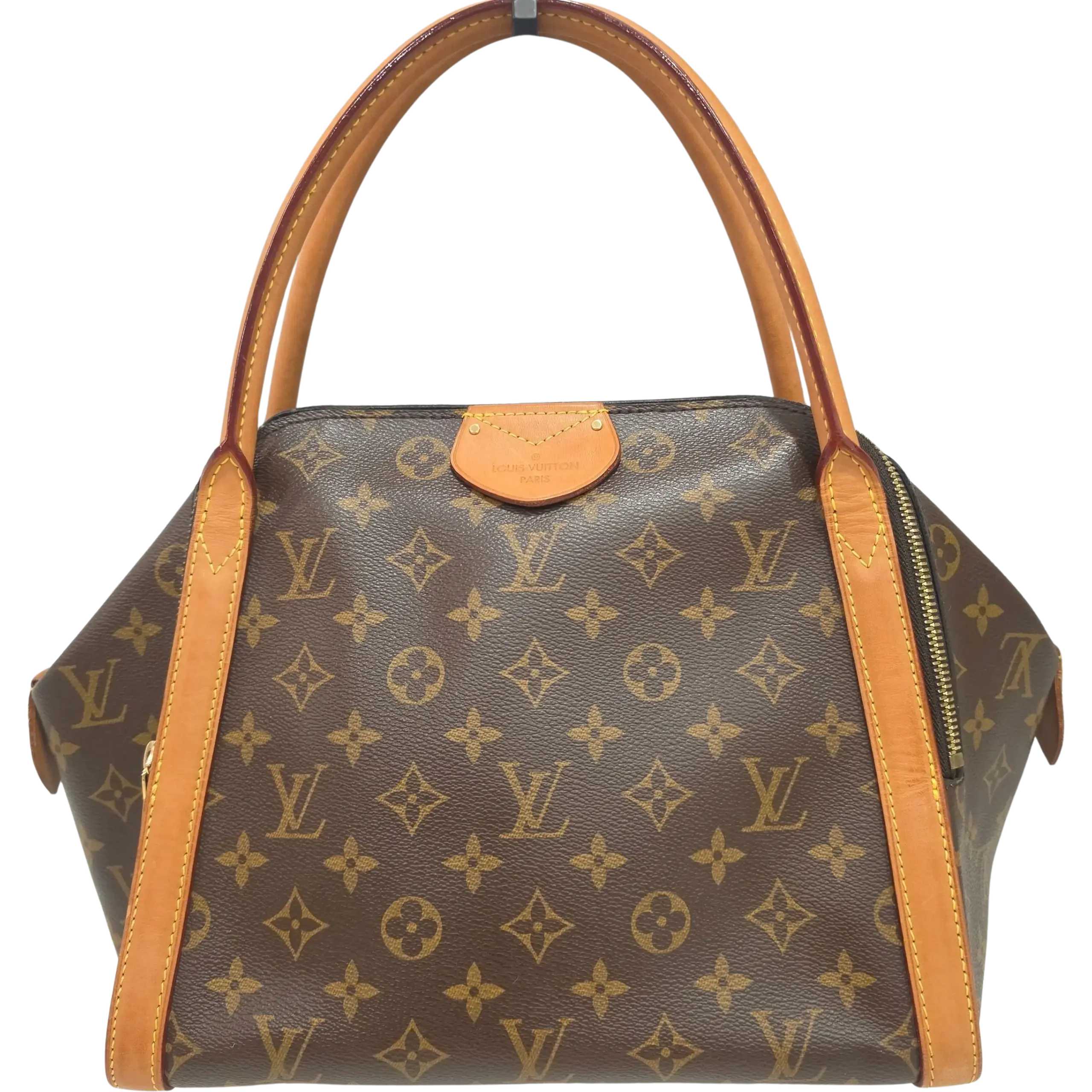 Pre-owned Louis Vuitton Coated Canvas Shoulder Bags Monogram Marais BB Shoulder Bag 2014 Release, Classic Iconic Look, Style L1061