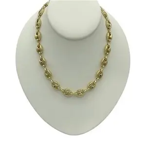 Necklace GG 10mm Oro14k Laminated High Quality Jewelry