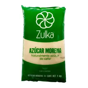 Zulka Brown Sugar Cane Sugar 1 kg - Naturally Azúcar de Caña - Elige Lo Natural