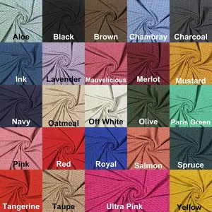 Honeycomb Jacquard Stretch Courvoisier 300GSM Knit Fabric by the Yard Stretchy Yoga Legging Scuba Top Dress Pants Sewing Designer Sports