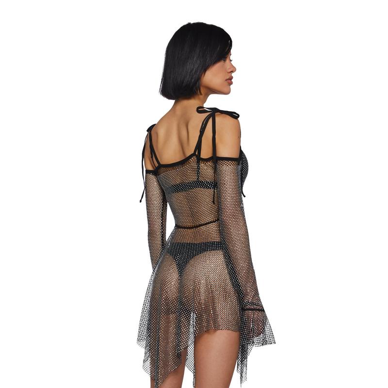 F Is For Fairies Handkerchief Dress - Rhinestone