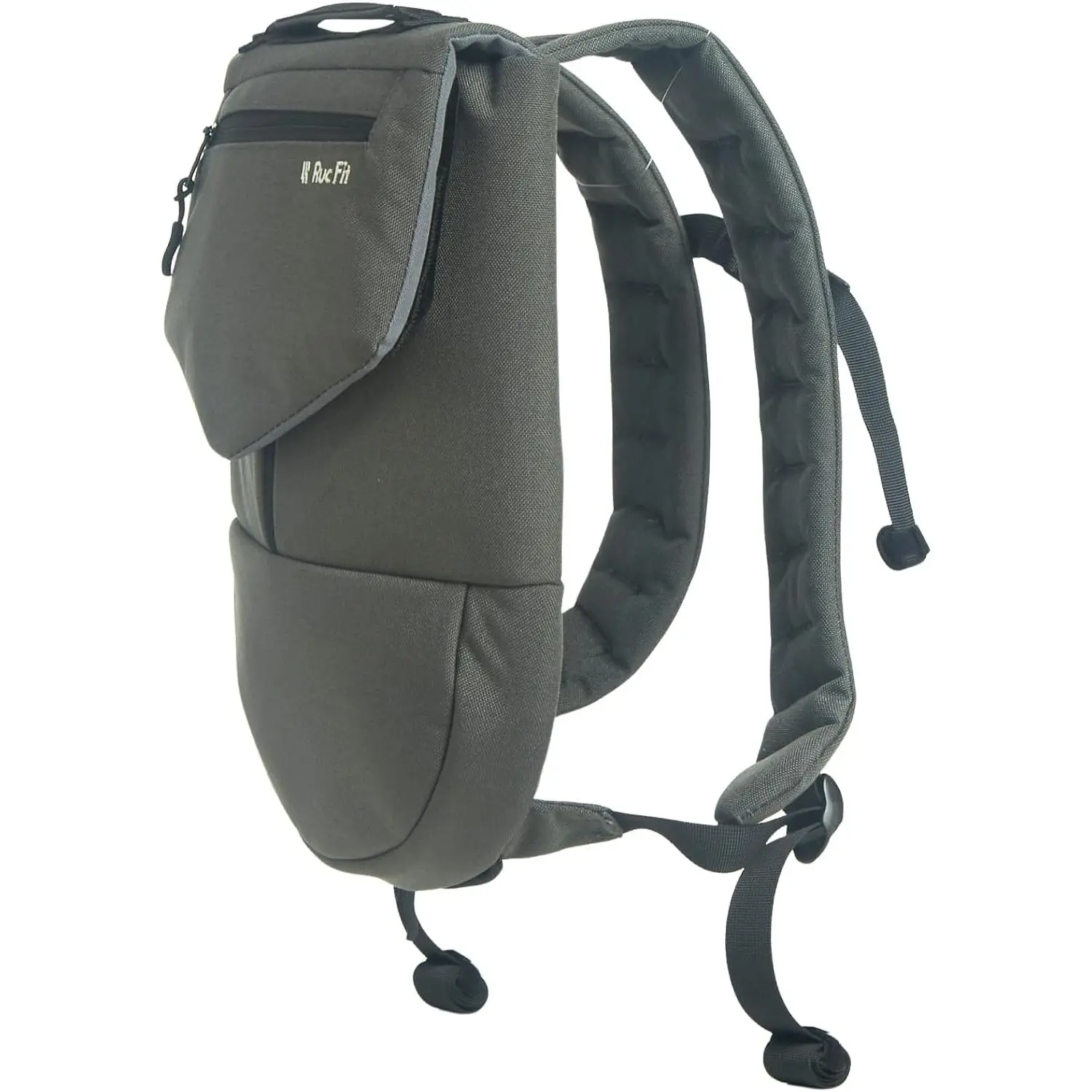 Ruc Pack Weighted Rucking Backpack for Walking, Strength & Endurance Training | Holds 3 Standard Weight Plates up to 25 lbs | 1000D CORDURA | Sternum Strap & Hip Belt Included