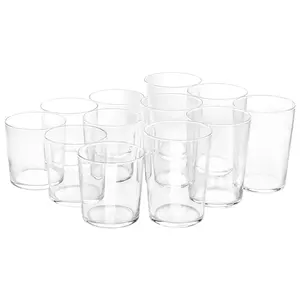 Martha Stewart 12 Piece Old Fashion and Highball Glassware Set