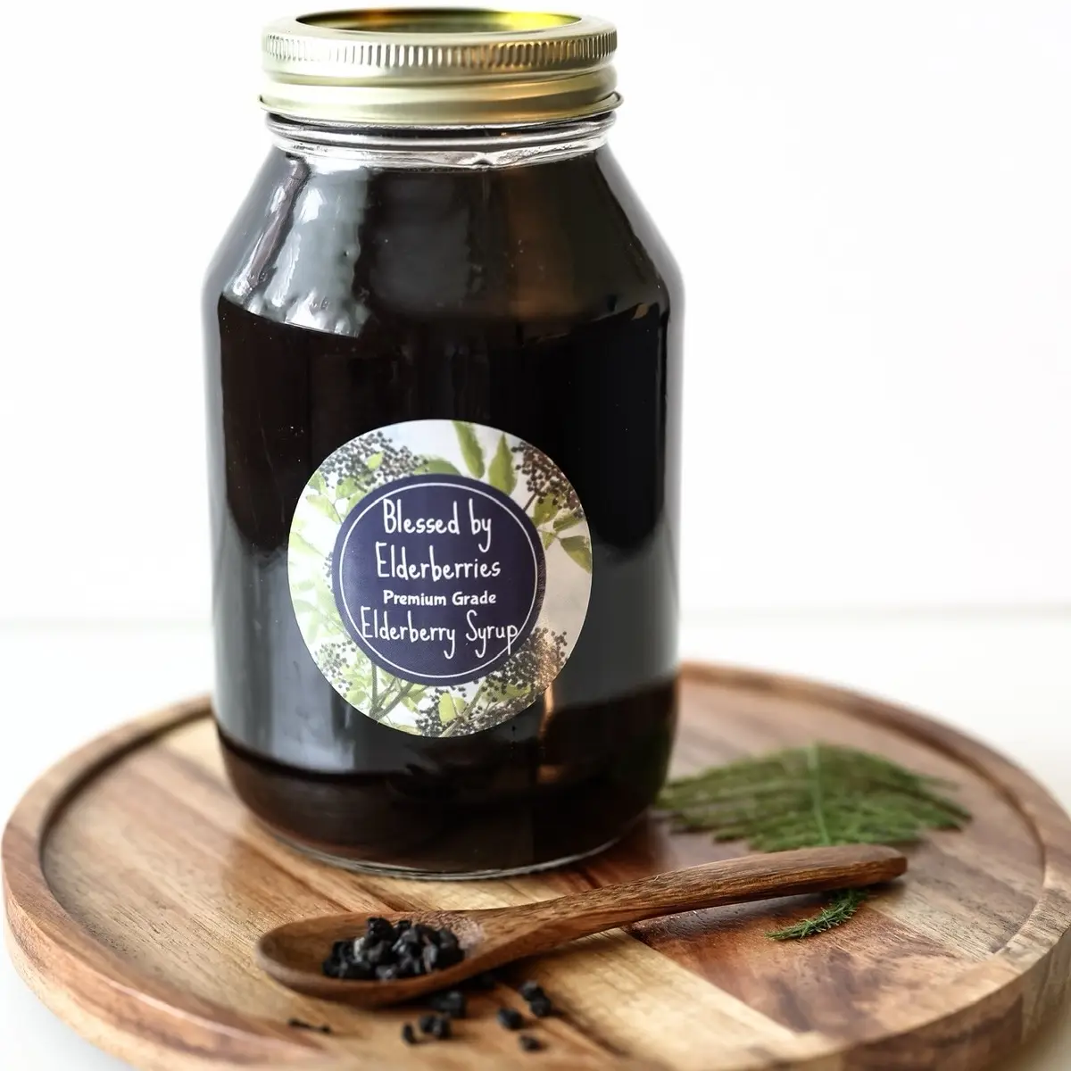Premium Grade Elderberry Syrup Premium Grade Elderberry Syrup