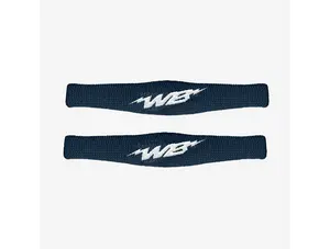 We Ball Sports Skinny Bicep Bands (Navy, 2-Pack)