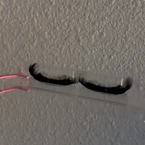 Malaya Lash Strips - Black Eyelashes for Makeup Application, Ideal for Eyebrows and Lips