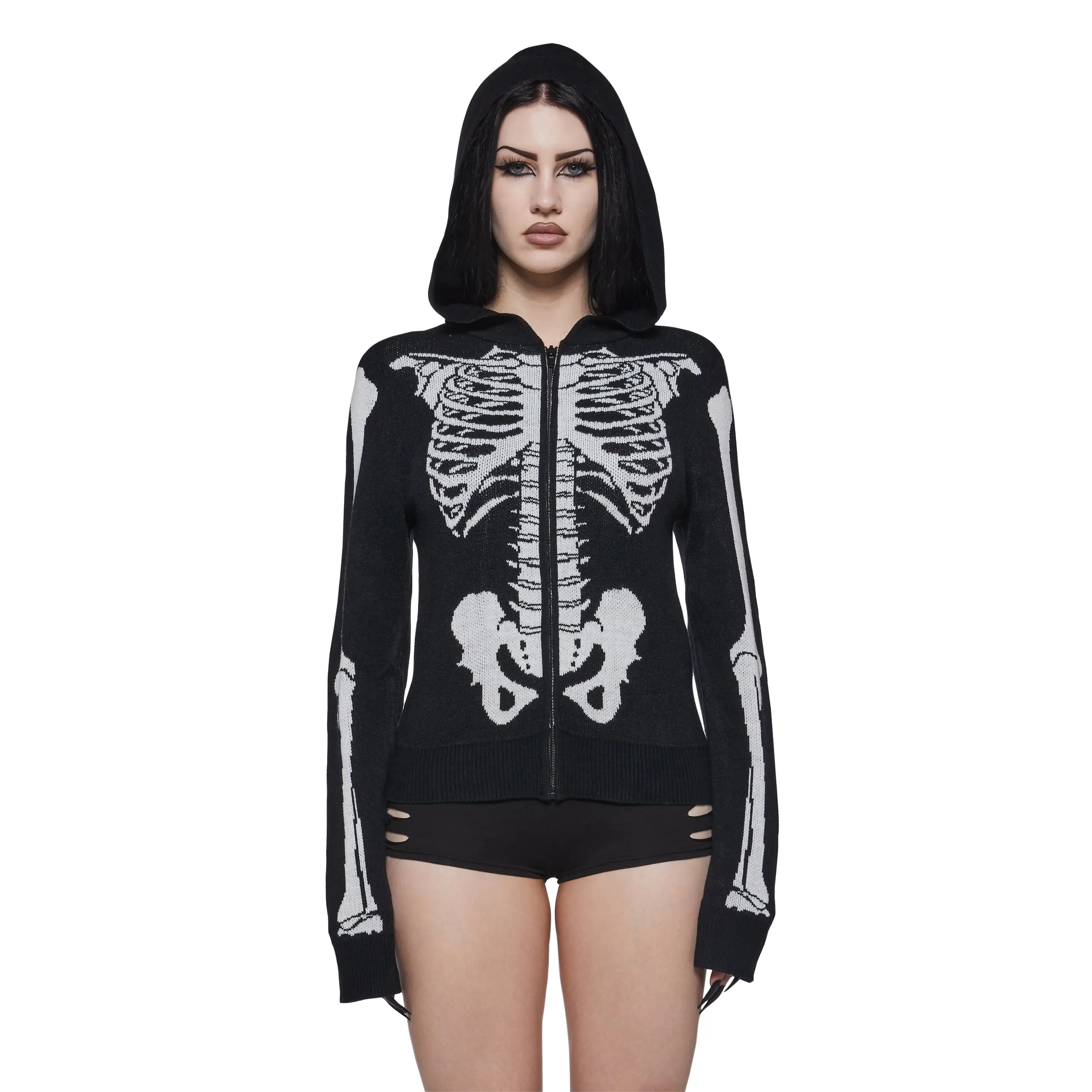 Skeleton Stories Sweater Hoodie