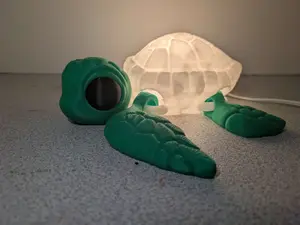 Sea Turtle Lamp, Nightlight, Desk Decor, Cute!