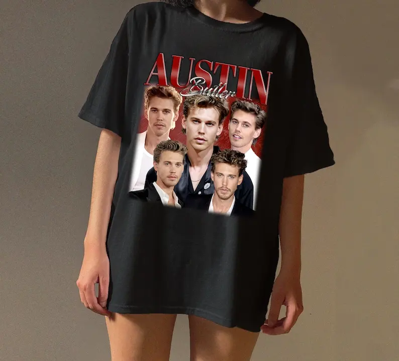 Retro Austin Butler Fan Shirt, Vintage 90s Bootleg Style