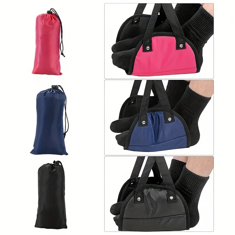 1pc, Comfortable Travel Hammock Office Hammock Travel Accessory Hammock with Aircraft High Speed Rail Portable Travel Rest Hammock