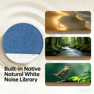 2026 Ultra-Slim Bone Conduction Pillow Speaker Wireless Bluetooth Silent Sleep Aid Portable Rechargeable Music Player for iOS & Android Compact Lightweight Travel Gift - Audio