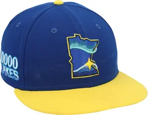Brooks Lee Minnesota Twins Game-Used Blue and Yellow City Connect Cap from the 2024 MLB Season - Fanatics Authentic Certified