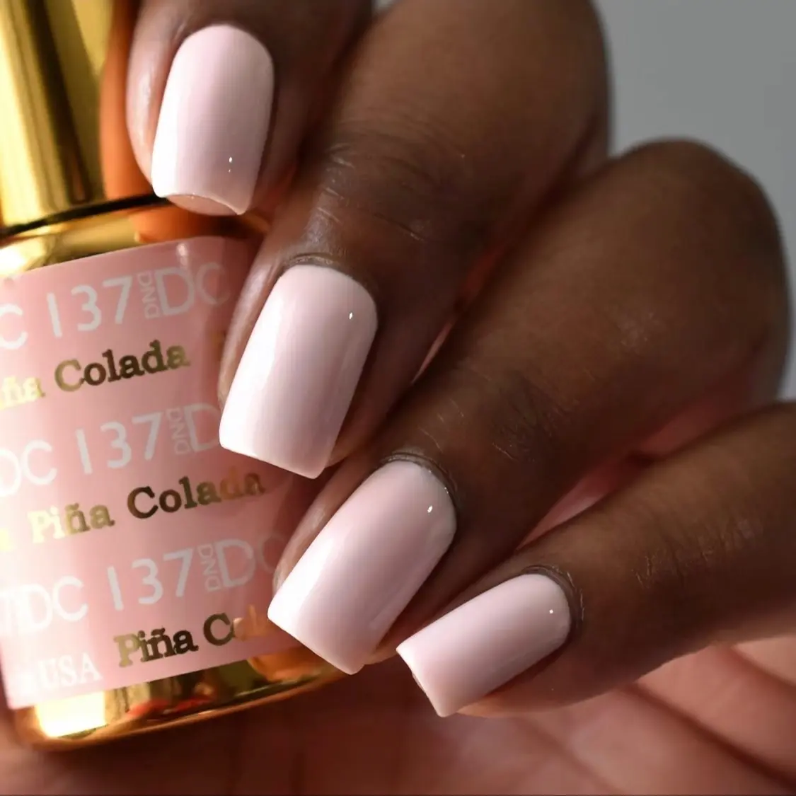 DND DC 137 Pina Colada Gel and Lacquer Duo nail care nail art DND DC 137 Pina Colada Gel and Lacquer Duo nail care nail art