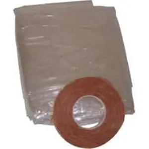 212 MAIN Thermwell Products V75H Extra Large Window Kit, 210 in x 62 in, Window Mounted Tape Draft Stopper, Wrinkle-Free