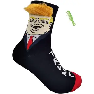 Trump Socks Unisex Funny Gift Socks President 2024 Socks MAGA