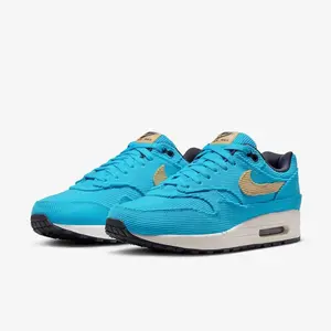 Nike Air Max 1 Corduroy Baltic Blue Men's FB8915-400 New