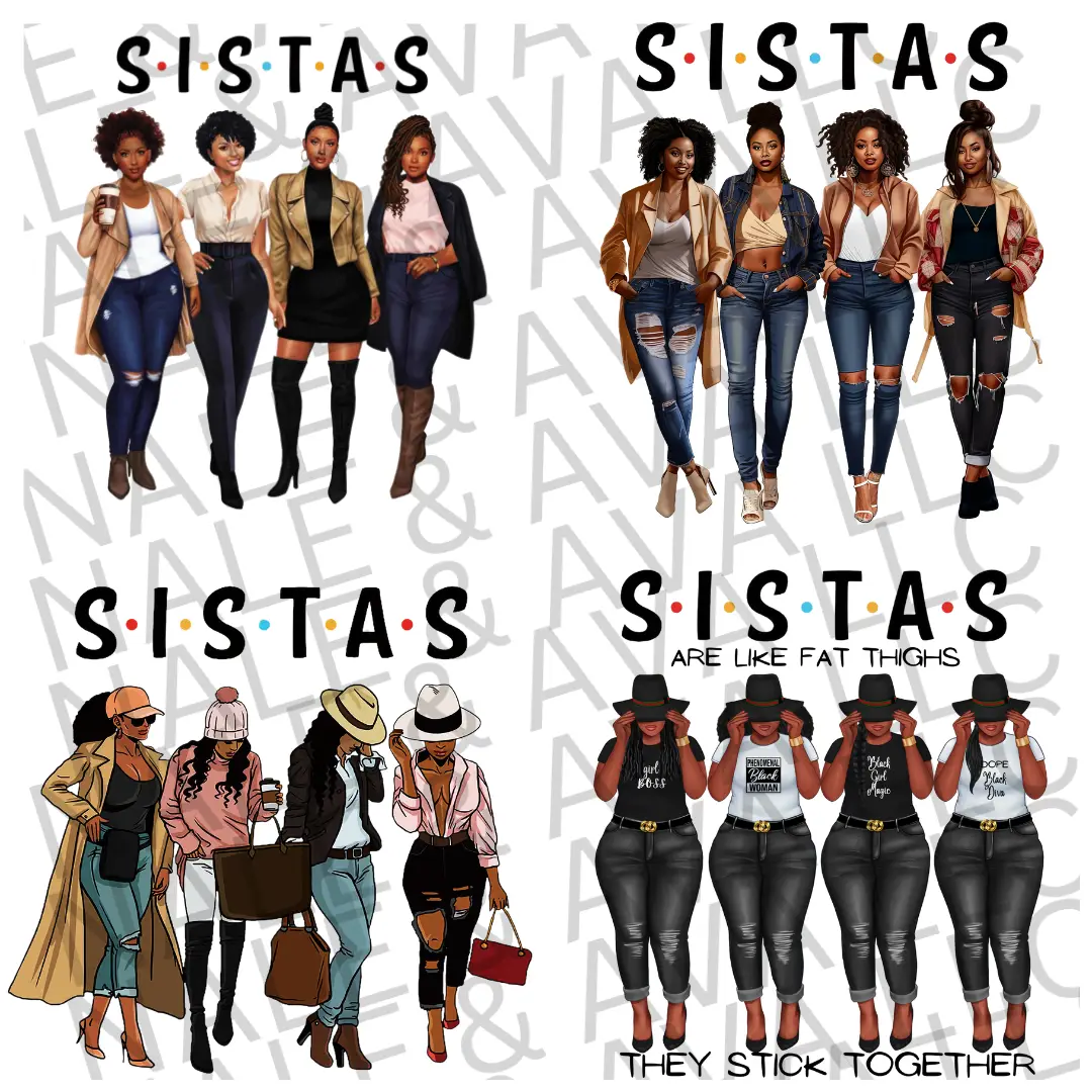 Sistas Direct to Film Transfer Set