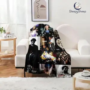 This warm and comfortable flannel blanket, exclusively for fans, is suitable for all seasons and can be used in various places such as home décor, beds, sofas, and living rooms.
