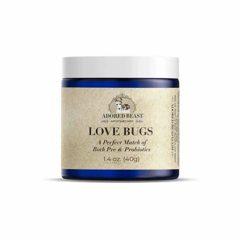Adored Beast Love Bugs Pre & Probiotic for Dogs & Cats